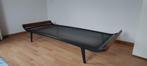 Vintage 1 persoons bed Auping!, Huis en Inrichting, Slaapkamer | Bedden, Ophalen, Gebruikt, Eenpersoons, Bruin