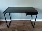 Bureau zwart 110x50x76cm met la, Ophalen