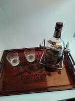 Chivas Regal dienblad incl.glazen en fles 1.5 L, Ophalen of Verzenden, Zo goed als nieuw, Hout