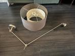 Flexibele Hanglamp met 2 Kappen, Huis en Inrichting, Ophalen of Verzenden, Zo goed als nieuw, Metaal, 50 tot 75 cm