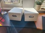 2 kartonnen opbergdozen Ikea, Ophalen, Zo goed als nieuw