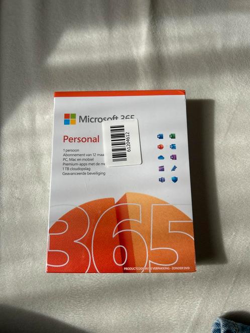 Microsoft 365 Personal - Nieuw!, Computers en Software, Office-software, Nieuw, Android, Excel, Ophalen of Verzenden