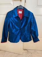 Feestelijk, glanzend jasje, Kleding | Dames, Ophalen of Verzenden, Zo goed als nieuw, Maat 36 (S), Blauw