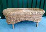 Mid-century, rotan/rieten salontafel, Rohé/TRIO Noordwolde, Ophalen, 50 tot 100 cm, 50 tot 100 cm, Zo goed als nieuw