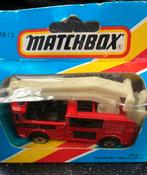 Matchbox snorkel fire engine 1981, Gebruikt, Ophalen of Verzenden, Auto