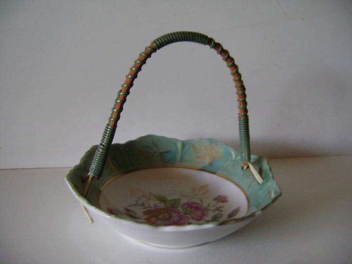 Mooi antiek bonbonschaaltje met hengsel(zie omschrijving), Antiek en Kunst, Antiek | Servies los, Ophalen of Verzenden