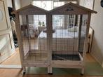 Vogelkooi (dubbele), Dieren en Toebehoren, Ophalen, Gebruikt, Hout, Volière