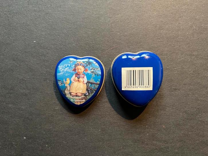 Hummel Hartvormige pillen doosje, Verzamelen, Blikken, Zo goed als nieuw, Overige, Ophalen of Verzenden