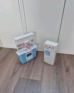 Barbie keuken blauw wit, Kinderen en Baby's, Speelgoed | Poppenhuizen, Ophalen of Verzenden, Gebruikt, Toebehoren