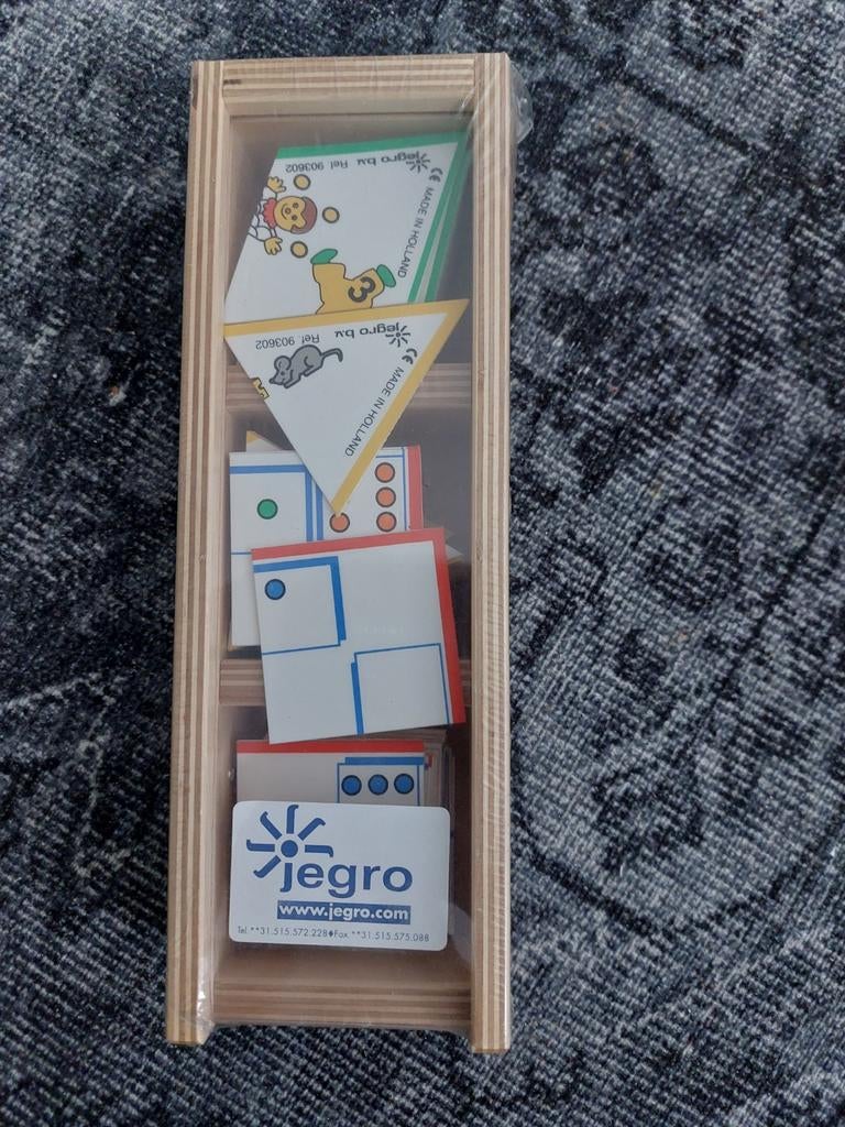 Jegro Trio Legspel Kleur, Vorm & Rekenen 4-5 jaar, Ophalen of Verzenden, Nieuw