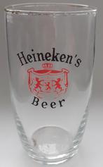 HEINEKEN - 2 oude bierglazen, Verzamelen, Biermerken, Ophalen of Verzenden, Gebruikt, Glas of Glazen, Heineken