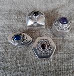 Kleine Zilveren Doosjes met Edelstenen, Ophalen of Verzenden