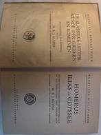 Homerus Ilias en Odyssee - 1949, Ophalen of Verzenden, Zo goed als nieuw, Nederland
