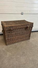 Grote 19e eeuwse franse mand. Beaumont Parijs., Ophalen, Gebruikt, Mand, Riet