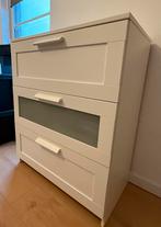 Ladekast 3 lades BRIMNES ikea, Ophalen, Gebruikt, 50 tot 100 cm, 3 of 4 laden