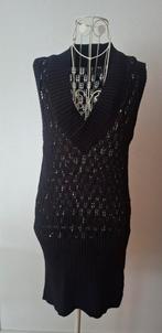 Winck Women gebreide jurk M, Kleding | Dames, Maat 38/40 (M), Zwart, Ophalen of Verzenden, Gedragen