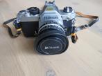 Te koop Nikon analoge spiegelreflex camera plus lenzen, Audio, Tv en Foto, Fotocamera's Analoog, Ophalen, Gebruikt, Spiegelreflex