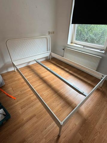 Wit Ikea Nesttun bedframe 140x200cm