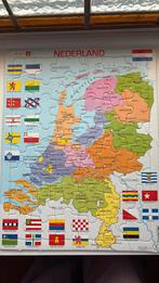 Puzzel “Nederland” 42 stukjes (compleet), Ophalen of Verzenden, 10 tot 50 stukjes