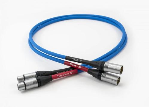 Tellurium Q Blue II XLR, Audio, Tv en Foto, Audiokabels en Televisiekabels, Nieuw, Interlink-kabel, Minder dan 2 meter, Ophalen of Verzenden