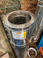 Poujoulat RVS Rookkanaal 180mm - 1,25m, Ophalen, Gebruikt, Kachel