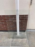 Gratis Tafel glasplaat 90x60x0,7 cm, Doe-het-zelf en Verbouw, Glas en Ramen, Ophalen, Zo goed als nieuw, Glasplaat
