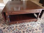 Salontafel uitklapbaar, Huis en Inrichting, Tafels | Salontafels, Ophalen, Gebruikt, Vierkant, Minder dan 50 cm
