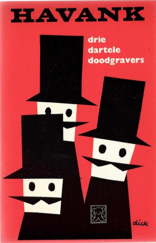 Havank: Drie dartele doodgravers, Boeken, Detectives, Gelezen, Ophalen of Verzenden