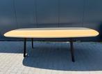 Licht eiken deens ovale eettafel 260 x 120 x 4cm, Ophalen, Nieuw, 50 tot 100 cm, Vijf personen of meer
