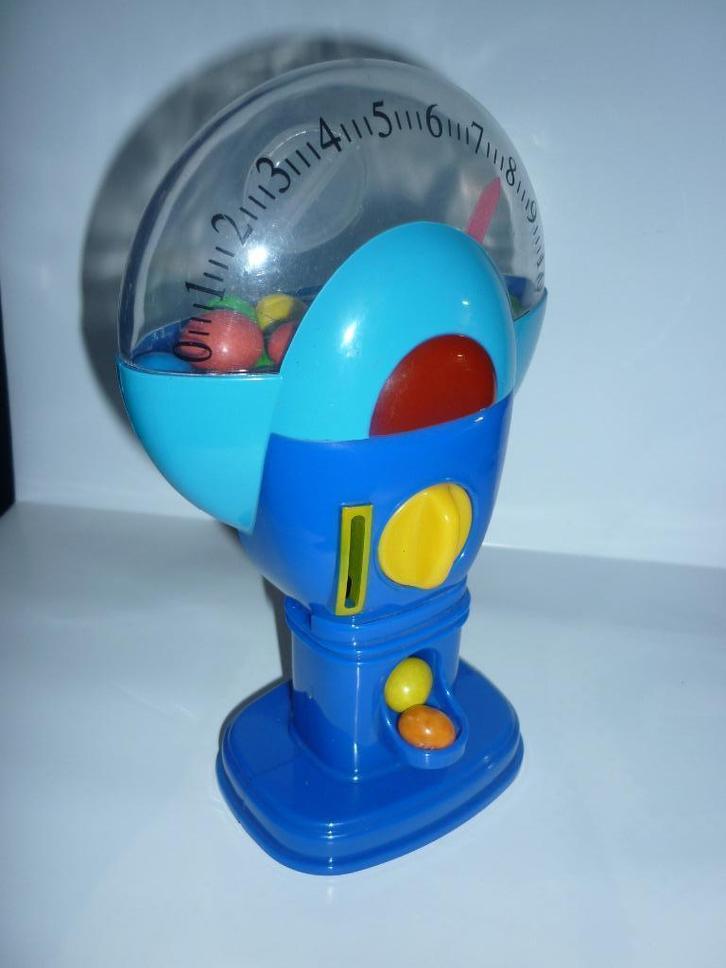 Snoep automaat parkeermeter / spaarpot / kauwgomballen, Kinderen en Baby's, Overige Kinderen en Baby's, Zo goed als nieuw, Ophalen of Verzenden