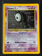 Unown [A] Hidden Power - Neo Discovery 14/75 Holo Excellent, Ophalen of Verzenden, Gebruikt, Losse kaart, Foil