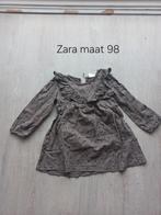Gave grijze jurk 98, Ophalen of Verzenden, Zo goed als nieuw, Meisje, Jurk of Rok