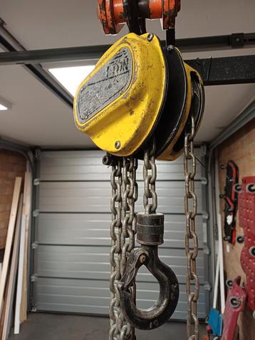 Kettingtakel  Yale 1 ton 6 meter hijshoogte beschikbaar voor biedingen