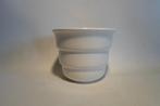ADCO Bloempot Creme, Rond, Zo goed als nieuw, Aardewerk, Tuin