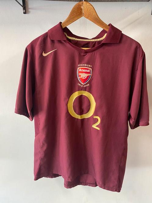Arsenal shirt 2006 Bergkamp, Sport en Fitness, Voetbal, Zo goed als nieuw, Shirt, Ophalen of Verzenden