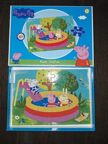 Peppa pig puzzel 24 stukjes (compleet) beschikbaar voor biedingen