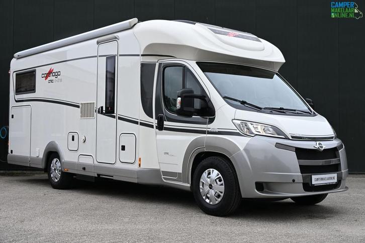 Carthago Chic C-Line T 4.9 150PK Aut. E&P Levelsyst. Luifel, Caravans en Kamperen, Campers, Bedrijf, tot en met 3, Half-integraal