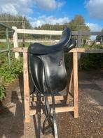 Zadel Euroriding titan ll 17” m/w, Dieren en Toebehoren, Ophalen of Verzenden, Zo goed als nieuw, Dressuur