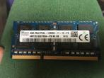 SK Hynix 1x 4GB DDR3-1600 SODIMM PC3L-12800S Dual Rank x8, Ophalen, Zo goed als nieuw, DDR3, Laptop
