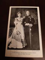 KONINGIN WILHELMINA EN PRINS HENDRIK, Ophalen of Verzenden, Gebruikt, Nederland, Kaart, Foto of Prent