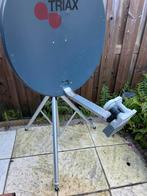 Schotel antenne te koop met ontvanger en dubbyLNB, Audio, Tv en Foto, Schotelantennes, Ophalen of Verzenden, Gebruikt, (Schotel)antenne