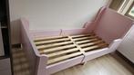 Ikea Busunge meegroeibed roze, Kinderen en Baby's, Kinderkamer | Bedden, Gebruikt, Lattenbodem, 85 tot 100 cm, Ophalen