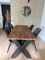 Mooie eettafel in goede staat!, Ophalen, 50 tot 100 cm, Zo goed als nieuw, Vijf personen of meer