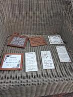 tegeltjes met spreuken samen 5 euro, Ophalen of Verzenden