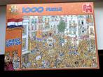 Jan van Haasteren Puzzel	- De Inhuldiging - 1000 stukjes, Ophalen of Verzenden, 500 t/m 1500 stukjes, Zo goed als nieuw, Legpuzzel