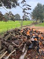 Ophenhaardhout te koop, Tuin en Terras, Haardhout, 3 tot 6 m³, Ophalen, Elzenhout, Blokken