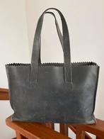 paperbag  ECO LEER MYMOMY hand/ schoudertas, Ophalen of Verzenden, Gebruikt, Grijs, Handtas