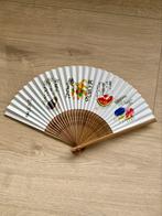 Japanse waaier  Geschenk van sushi-chef in Fukuoka, Ophalen of Verzenden