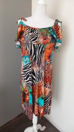 Zomerjurk Crème de la Crème, Kleding | Dames, Jurken, Ophalen of Verzenden, Zo goed als nieuw, Maat 42/44 (L), Onder de knie