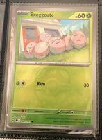 Exeggcute masterball pattern - Prismatic evolutions, Ophalen of Verzenden, Zo goed als nieuw, Losse kaart, Foil